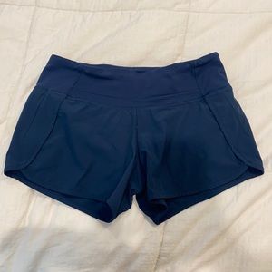 Lululemon Navy Blue shorts
